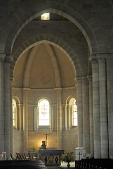 Choeur de l'église de Maillezais