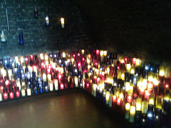 Candle shrine