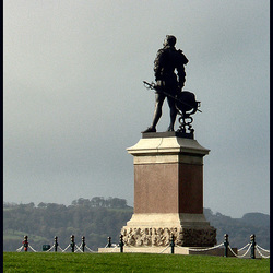 Drake's statue Drake's statue