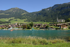 Le village de Lungern (Oberwald)