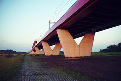 Red bridge