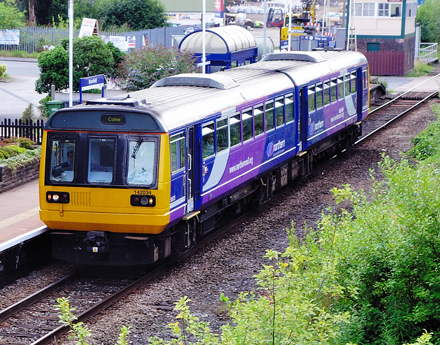 "Northern Rail" train.