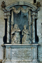 northfleet church, kent, tomb to richard crick, 1709, prob. by edward stanton.