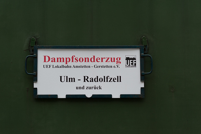 Dampfsonderzug