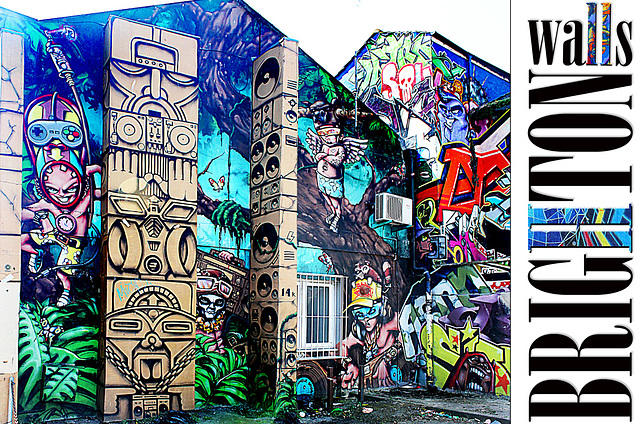 Brighton walls - JUNGLE BOOGIE- 5.5.2013