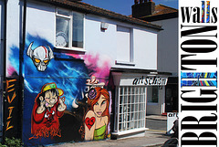 Brighton walls - EVIL - 5.5.2013