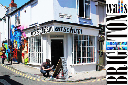 Brighton walls - ART SCHISM - 5.5.2013