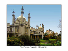 The Royal Pavilion - Brighton - north-west side