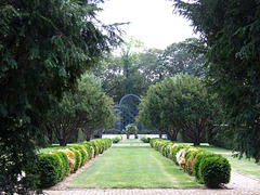 The Formal Garden in the Nassau County Museum of Art, September 2009