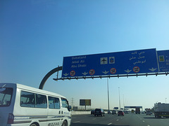 towards Dubai