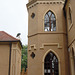 Turo de Gotika domo kun pavo (Turm des gotischen Hauses mit Fasan)