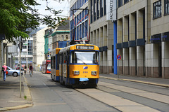 Leipzig 2013 – Tram 2193 on the Rosa-Luxemburg-Straße