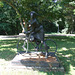 Girl on Bicycle by Bruno Luchese in the Nassau County Museum of Art, September 2009
