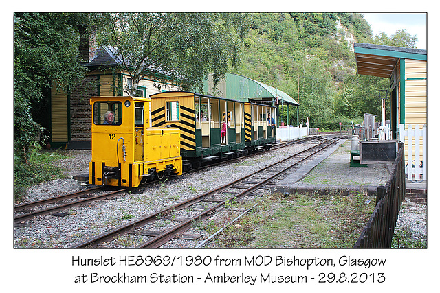 Hunslet No 12 Amberley 29 8 2013