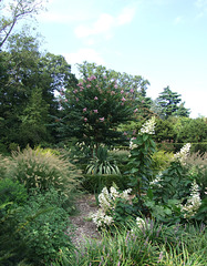 Formal Garden in the Nassau County Museum of Art, September 2009