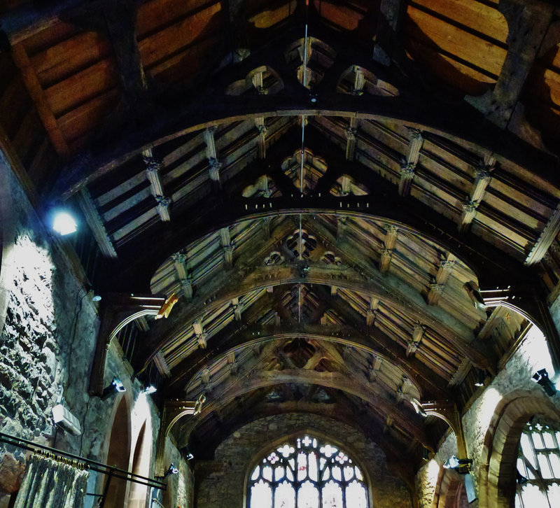 llanrhaeadr church, clwyd