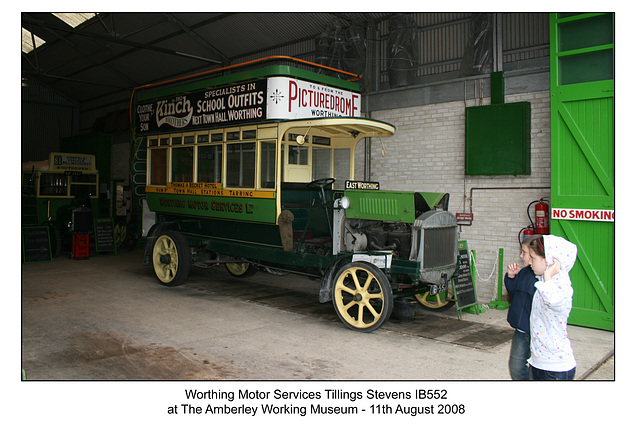 Worthing Motor Services Tillings Stevens IB552