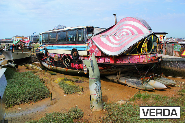 The 'Verda' - Shoreham houseboat - 27.6.2011