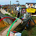 Gangway to the 'Verda' - Shoreham houseboat - 27.6.2011