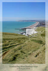 Seaford Bay from Seaford Head 31 8 09