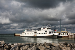 Pelee Islander-storm rolling in