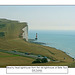 Beachy Head lighthouse from Belle Tout - East Sussex - 25.9.2009