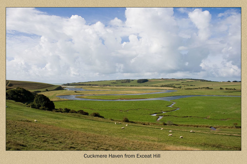 Cuckmere Haven from Exceat Hill - 7.9.2010