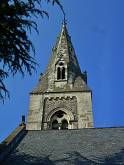 st.dunstan's church, cheam, london