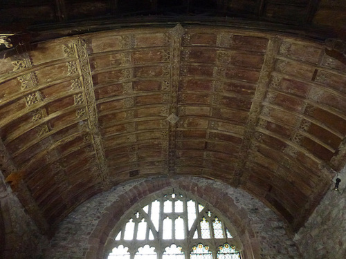 llanrhaeadr church, clwyd