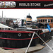 Rebus Stone - Shoreham houseboat - 27.6.2011