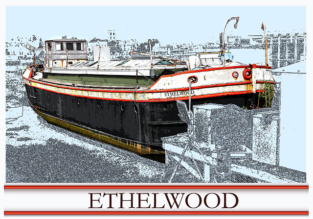 The Ethelwood - Shoreham houseboat - 27.6.2011