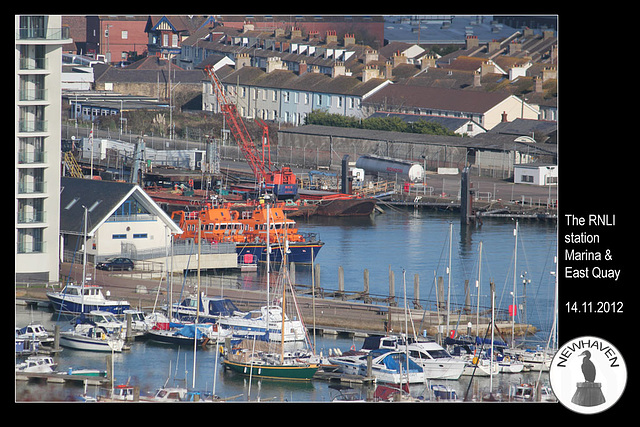 Life boat station Newhaven harbour - 14.11.2012