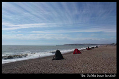 The Daleks have landed - but there's something fishy about their outfits - Seaford - 14.4.2013