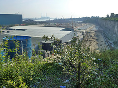 northfleet quarries, kent