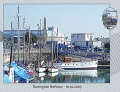 Ramsgate Harbour with Pavilion - 10.10.2005