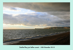 Seaford Bay before sunset 16 11 10