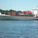 Feeder-Containerschiff   DINA TRADER