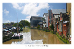 The Ouse from Lewes Bridge