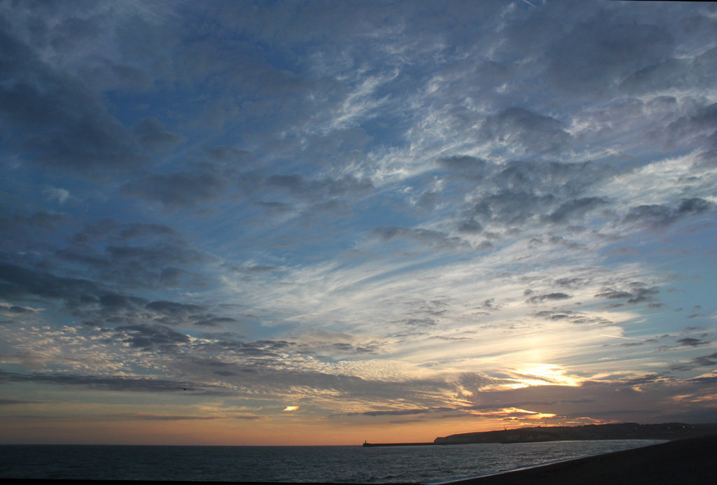 Seaford Bay sunset - 9.8.2012