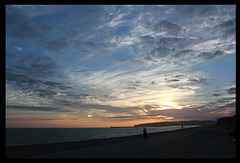 Seaford Bay sunset  - 9.8.2012