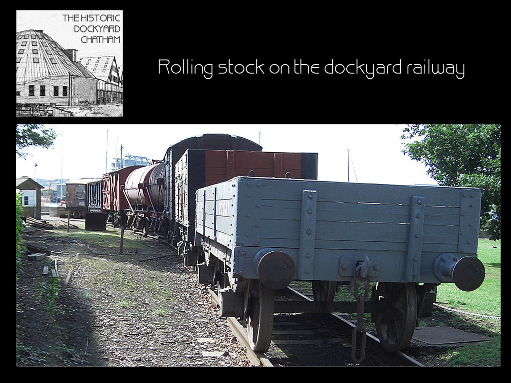 Rolling stock 3  - The Historic Dockyard Chatham  - 25.8.2006