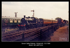 46443 - Bridgnorth - Severn Valley Railway - 9.9.1988