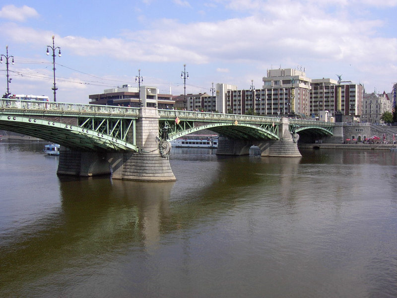 Prag - Brücke über die Moldau