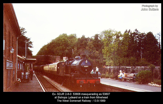 WSR 53808 Bishops Lydeard 9.9.1989