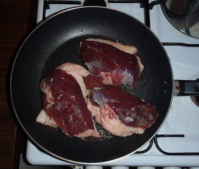 duck breasts for dinner