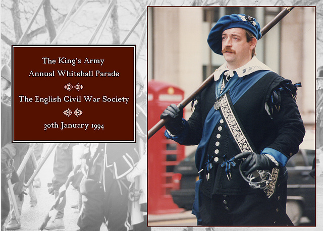 English Civil War - Scots officer - 30th January 1994