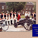 AWI Tilbury Fort  Royal Artillery parades with its guns