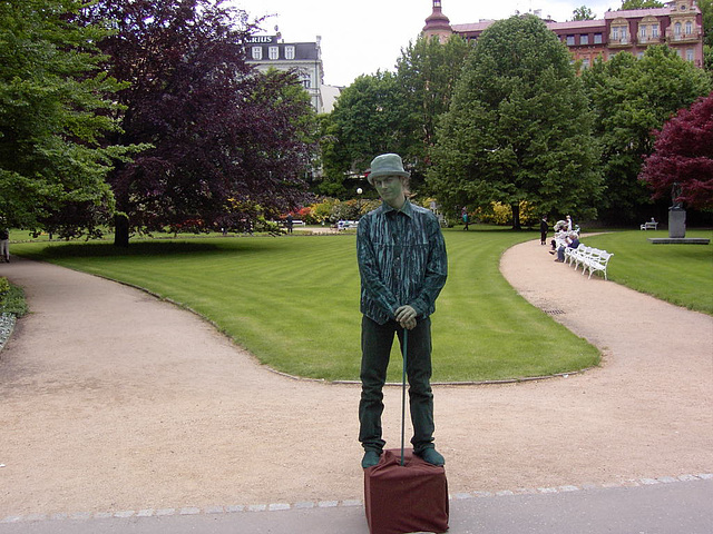 Karlovy Vary - Straßenkünstler