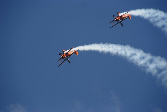 Dunsfold W&W Breitling Wingwalkers Boeing Stearman 2 S5 Pro