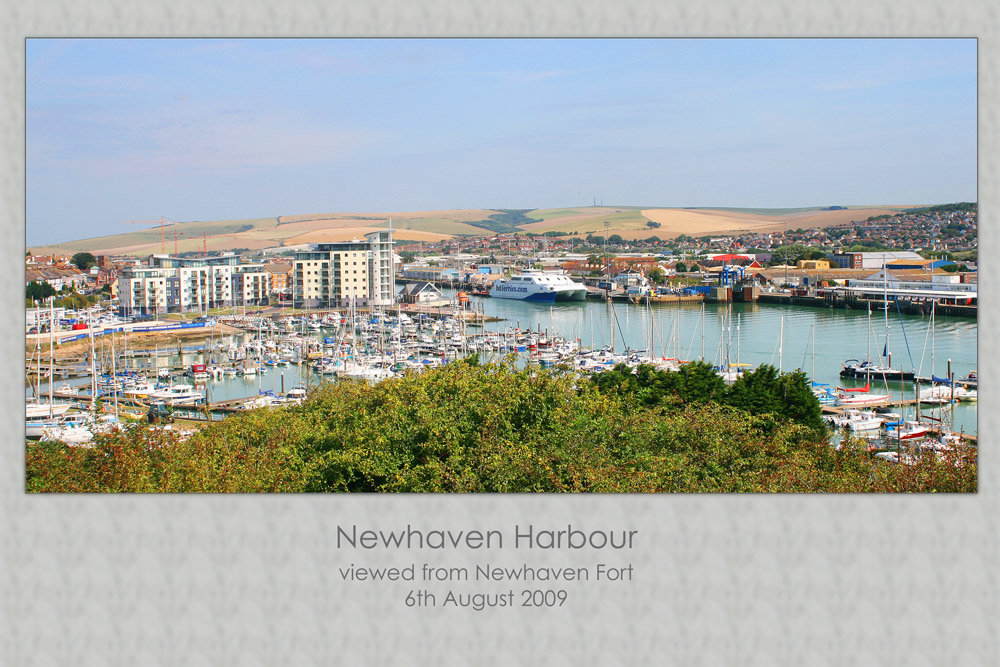 Newhaven from the Fort 6 8 09
